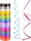 32 Rolls 16 Colors Curling Ribbons for Gift Wrapping, Balloon String, Florist Art Craft Decor, Wedding Birthday Graduation Festival Party Decor, 1/5" Wide, 11 Yards Per Roll